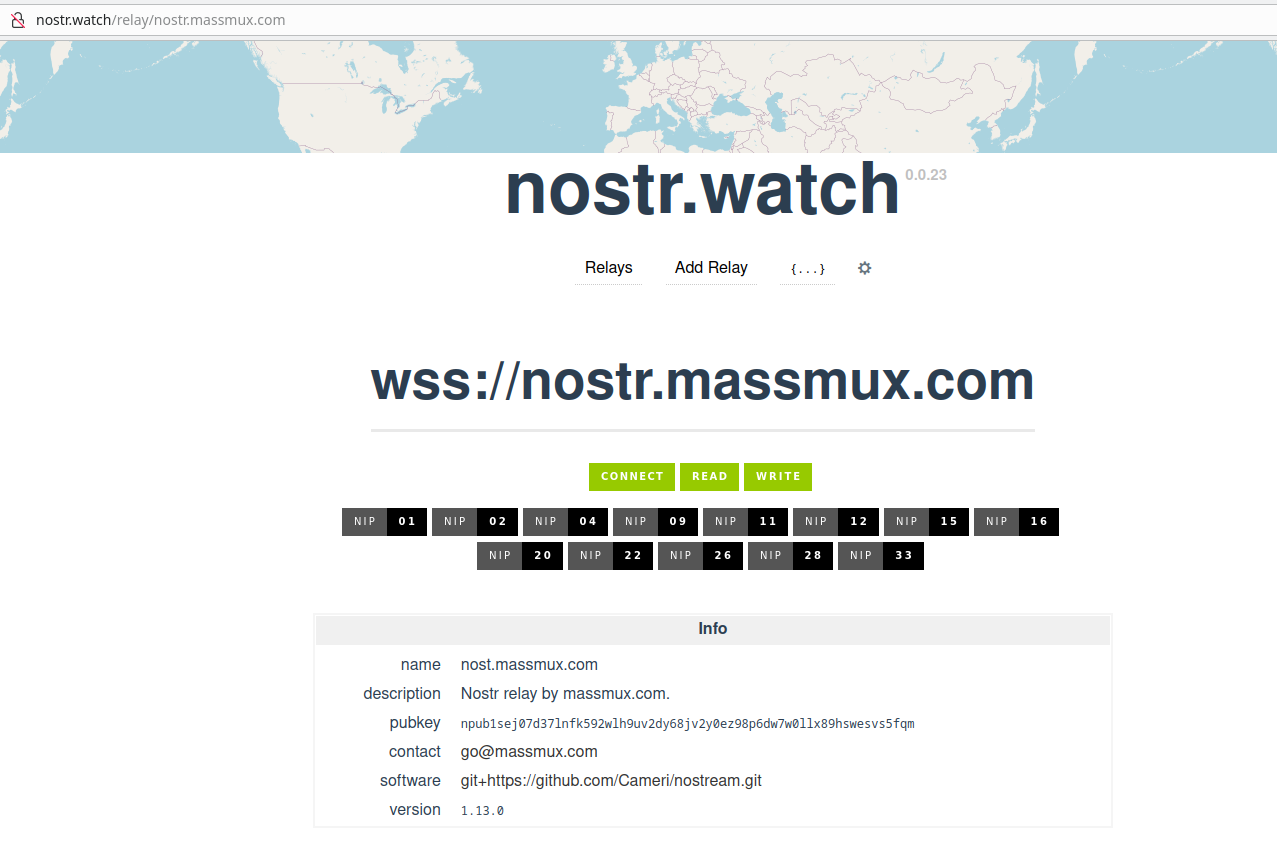 Install A Nostr Relay Nostream Bitcoin Freedom Massimo Max Musumeci