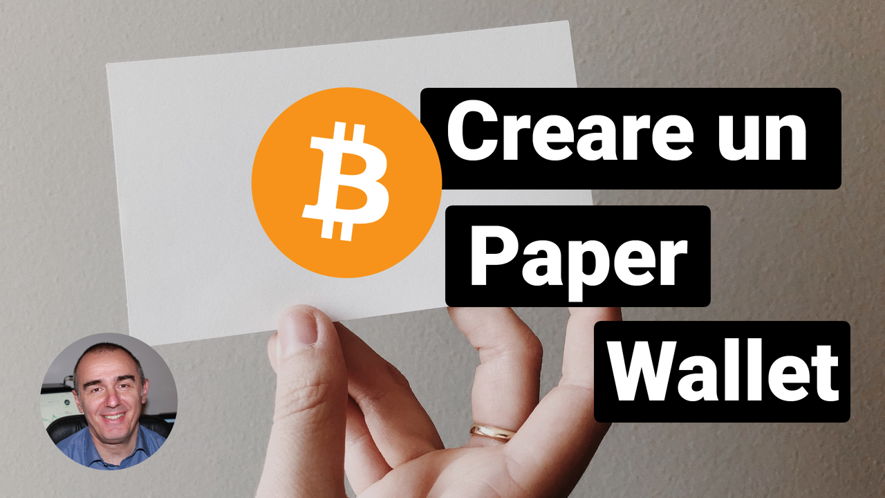 Bitcoin Generare Paper Wallet Bitcoin Freedom Massimo Musumeci 4885